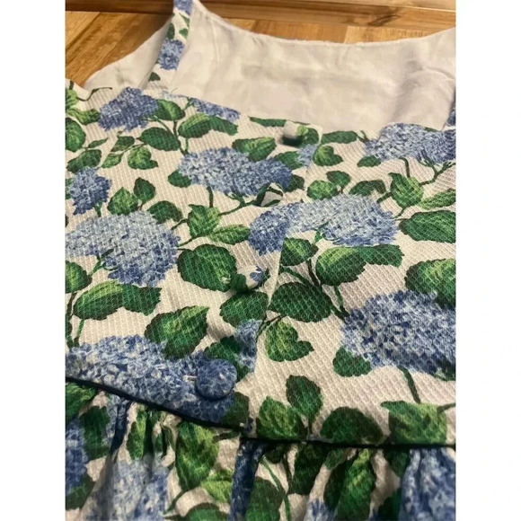 Polo Ralph Lauren Girls' Hydrangea Floral Fit & Flare Dress Size 16 - Picture 6 of 7